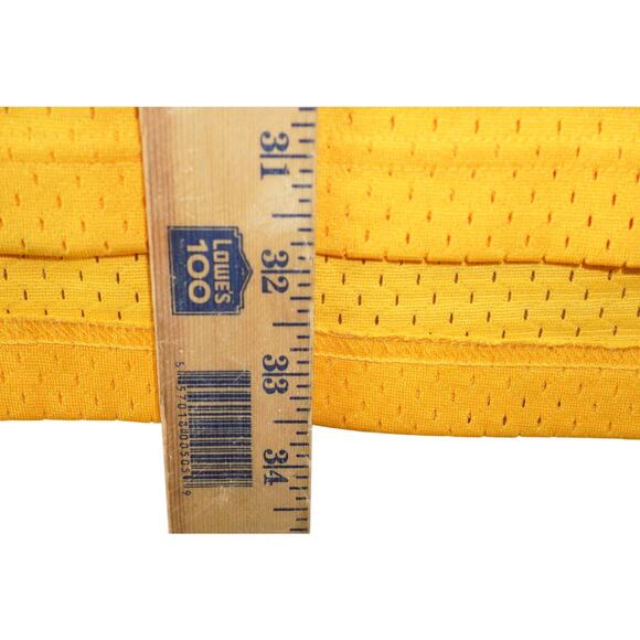 Adidas Lakers Magic Johnson 32 Jersey Length+2 Hardwood Classics Gold Medium - Picture 8 of 8